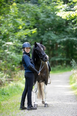 CATAGO Toby jodhpurs med fullgrip - Sort